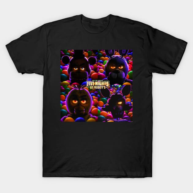 Can You Survive - Five Nights At Freddy’s Variant 1 T-Shirt by M.I.M.P.